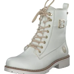 Rieker Y9126, Schnürstiefel, Damen, Weiß