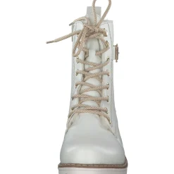 Rieker Y9126, Schnürstiefel, Damen, Weiß