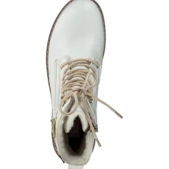 Rieker Y9126, Schnürstiefel, Damen, Weiß