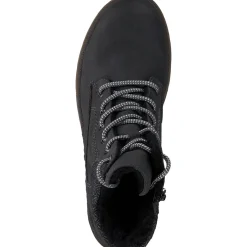 Rieker Y7424-45, Schnürstiefel, Damen, anthrazit/grau