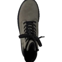 Rieker Y2431, Schnürstiefel, Damen, Schwarz