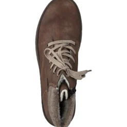 Rieker Y7428, Schnürstiefel, Damen, nuss-anik/kastanie/wood