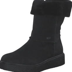 Rieker Y0090, Winterstiefeletten, Damen, Schwarz/Schwarz