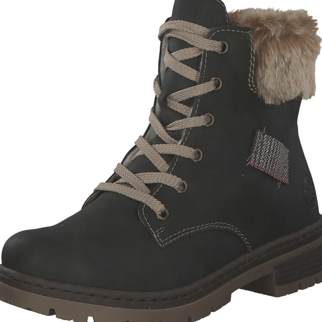 Rieker Y7411, Winterstiefeletten, Damen, forest