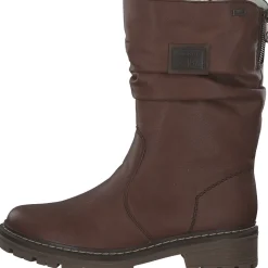 Rieker Y9260, Winterstiefeletten, Damen, rotbraun/mogano