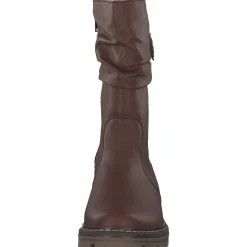 Rieker Y9260, Winterstiefeletten, Damen, rotbraun/mogano