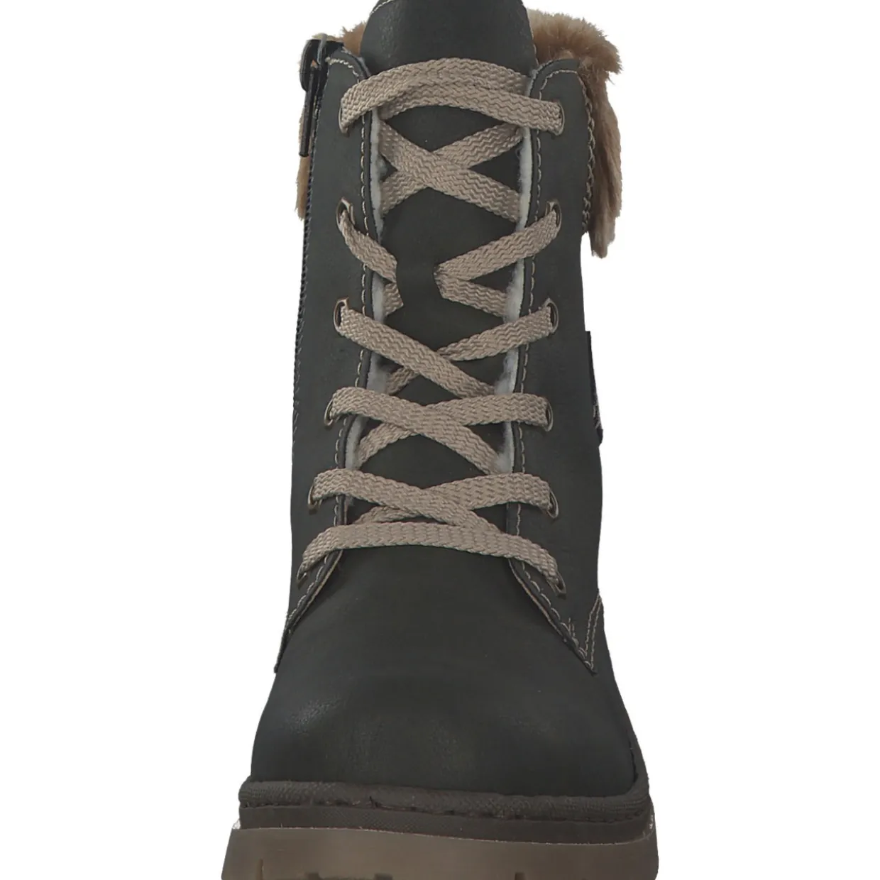 Rieker Y7411, Winterstiefeletten, Damen, forest