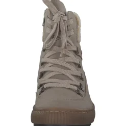 Rieker Z6638-64 , Schnürstiefel, Damen, congo/beige