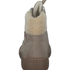 Rieker Z6638-64 , Schnürstiefel, Damen, congo/beige