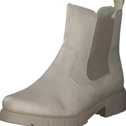 Rieker Z3584, Chelsea Boots, Damen, Beige