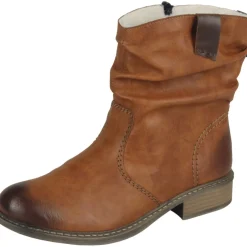 Rieker Z4180, Stiefeletten, Damen, Cayenne/Kastanie