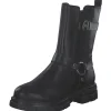 Rieker Z9177, Stiefeletten, Damen, Schwarz/Schwarz