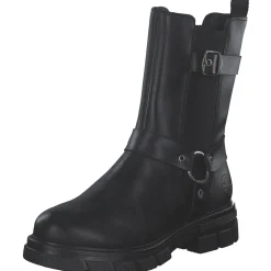 Rieker Z9177, Stiefeletten, Damen, Schwarz/Schwarz