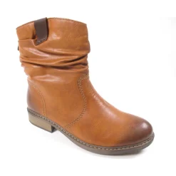 Rieker Z4180, Stiefeletten, Damen, Cayenne/Kastanie