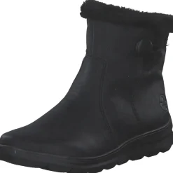 Rieker Z0080-00, Winterstiefeletten, Damen, schwarz/nero