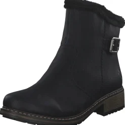 Rieker Z6862, Winterstiefeletten, Damen, schwarz/schwarz/nero
