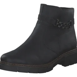 Rieker Z3566, Winterstiefeletten, Damen, schwarz/schwarz