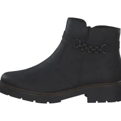 Rieker Z3566, Winterstiefeletten, Damen, schwarz/schwarz