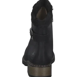 Rieker Z6862, Winterstiefeletten, Damen, schwarz/schwarz/nero