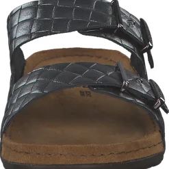 Rohde 5863/88, Hausschuhe & Pantoffeln, Damen, Schwarz (altsilber)