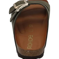 Rohde 5650, Hausschuhe & Pantoffeln, Damen, Olive