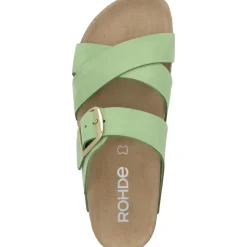 Rohde 1715, Hausschuhe & Pantoffeln, Damen, Grün (Kiwi)