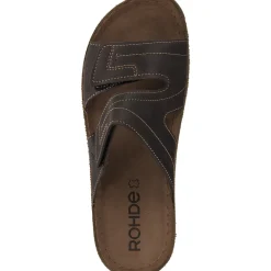 Rohde 5972, Pantoletten & Badeschuhe, Herren, MOCCA