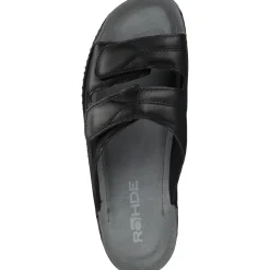 Rohde 1940, Pantoletten, Damen, Schwarz