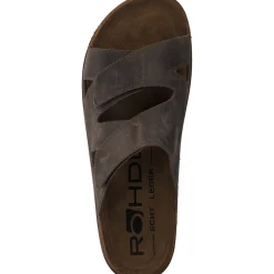 Rohde 5914, Pantoletten, Herren, Braun (Mocca)