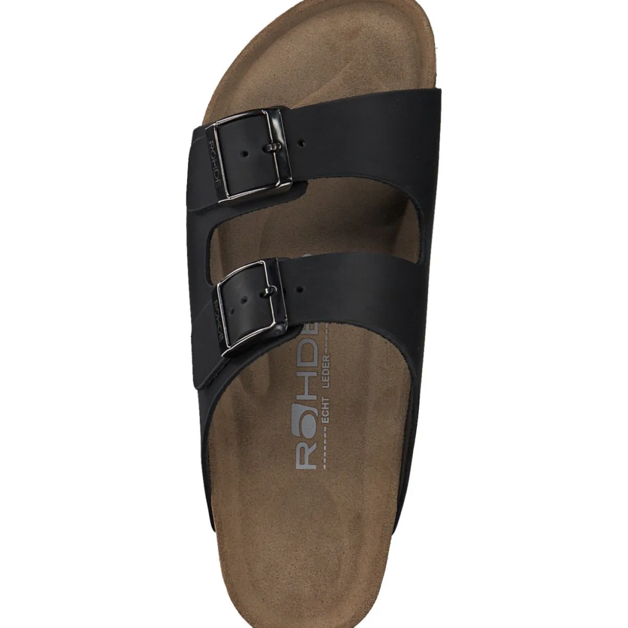 Rohde 5925, Pantoletten, Herren, Schwarz