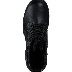 s. Oliver 5-26445-43/098 M2644543, Schnürstiefel, Damen, Schwarz