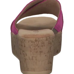 s. Oliver 27212, Plateau-Pantoletten, Damen, pink