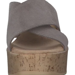 s. Oliver 27212, Plateau-Pantoletten, Damen, taupe