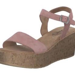 s. Oliver 28311, Plateau-Sandaletten, Damen, ROSE