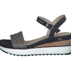 s. Oliver 28708-42, Plateau-Sandaletten, Damen, black