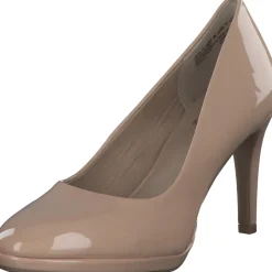 s. Oliver 22401, Pumps, Damen, Rosa/Beige PATENT