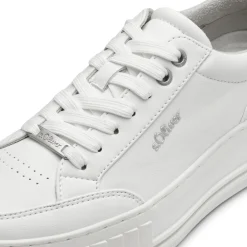 s. Oliver 23662, Schnürschuhe, Damen, WHITE