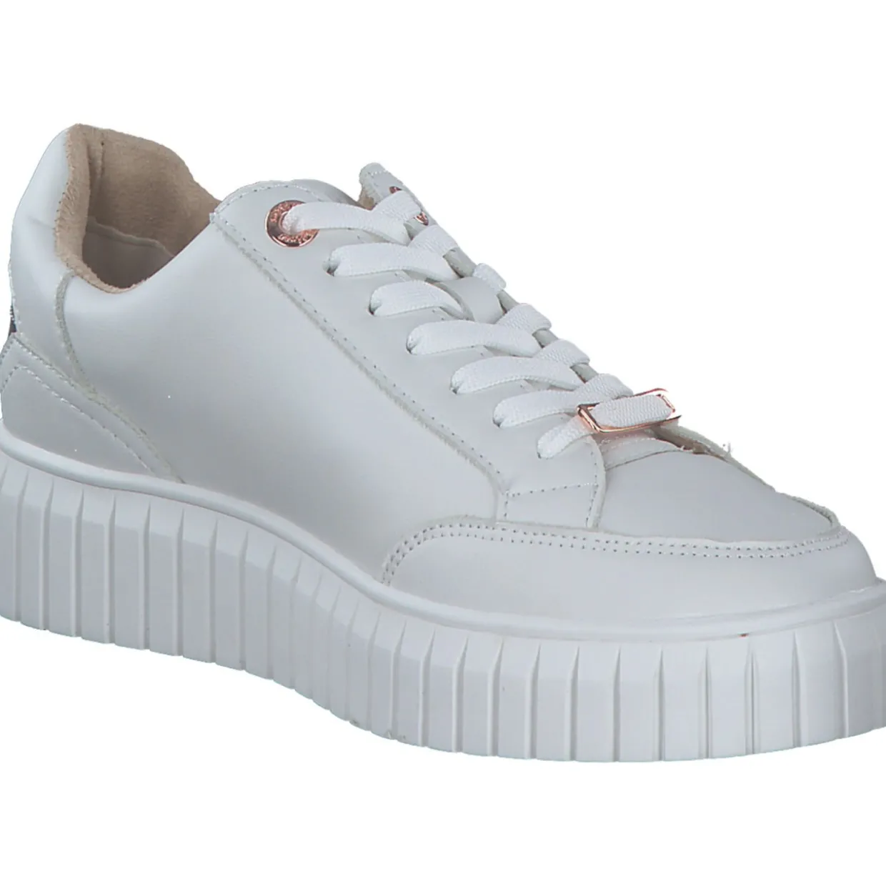 s. Oliver 23665, Schnürschuhe, Damen, WHITE/ROSEGOLD
