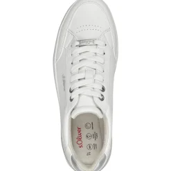 s. Oliver 23662, Schnürschuhe, Damen, WHITE