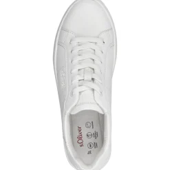 s. Oliver 23603-42, Schnürschuhe, Damen, WHITE UNI
