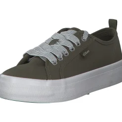 s. Oliver 23618, Sneakers Low, Damen, Grün