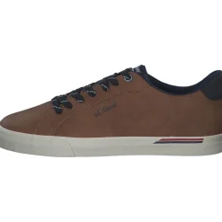 s. Oliver 13630, Sneakers Low, Herren, Braun/Blau