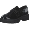 s. Oliver 5-24705-41/0A8 , Mokassins, Damen, BLACK PATENT