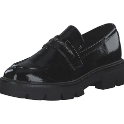 s. Oliver 5-24705-41/0A8 , Mokassins, Damen, BLACK PATENT