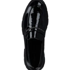 s. Oliver 5-24705-41/0A8 , Mokassins, Damen, BLACK PATENT
