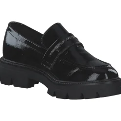 s. Oliver 5-24705-41/0A8 , Mokassins, Damen, BLACK PATENT