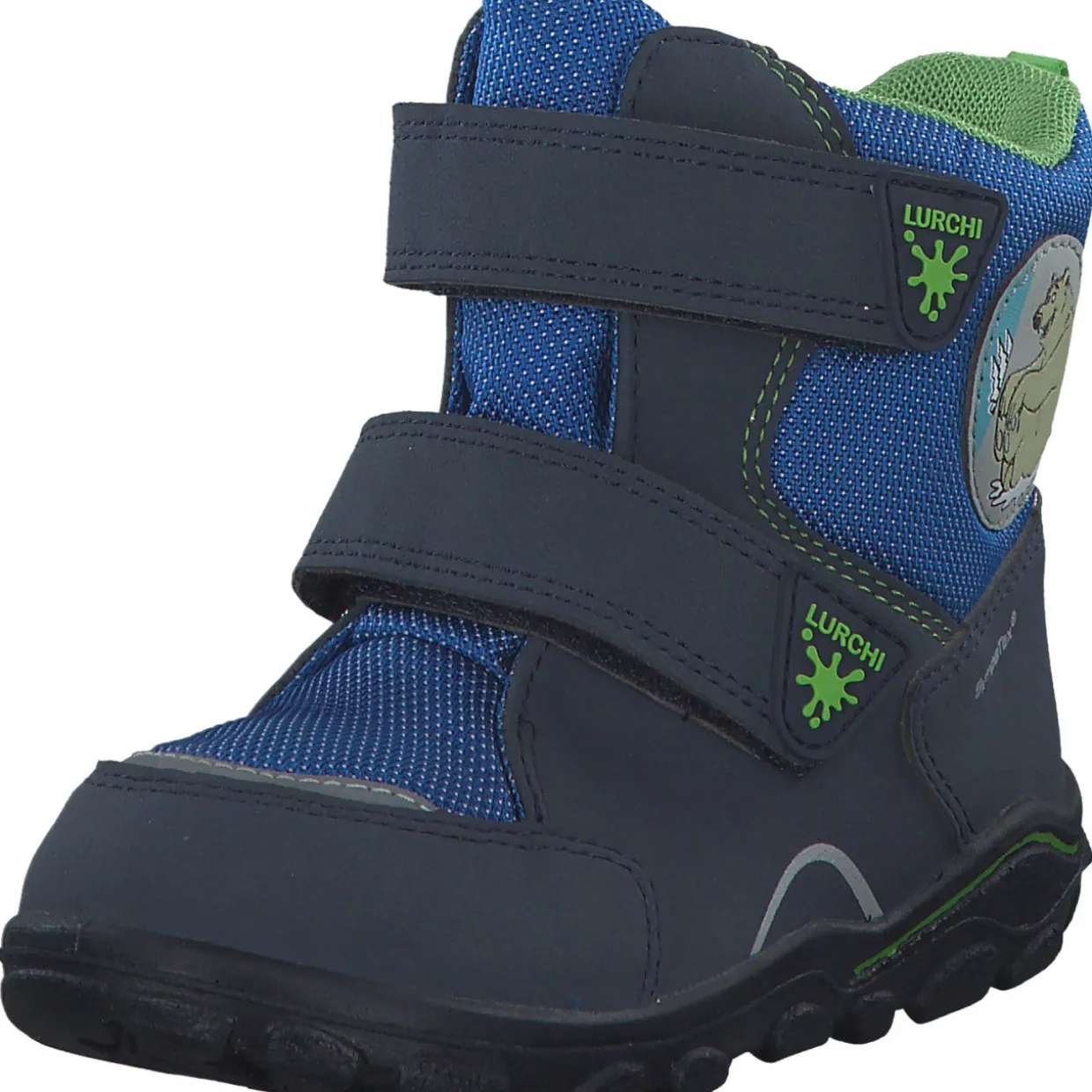 Salamander Kalle 33025, Lauflernschuhe, Kinder, DK BLUE APPLEGREEN