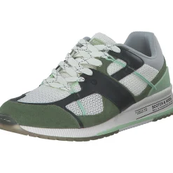 Scotch & Soda Vivex 24839937, Sneakers Low, Herren, grün/weiss/schwarz