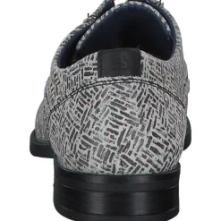 Shoes Unlimited 911 K2 0982B, Klassische Halbschuhe, Herren, weiß schwarz