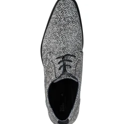 Shoes Unlimited 911 K2 0982B, Klassische Halbschuhe, Herren, weiß schwarz